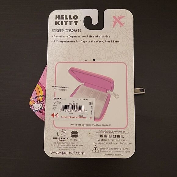Sanrio Hello Kitty Travel Pill Case NWT - Picture 5 of 7